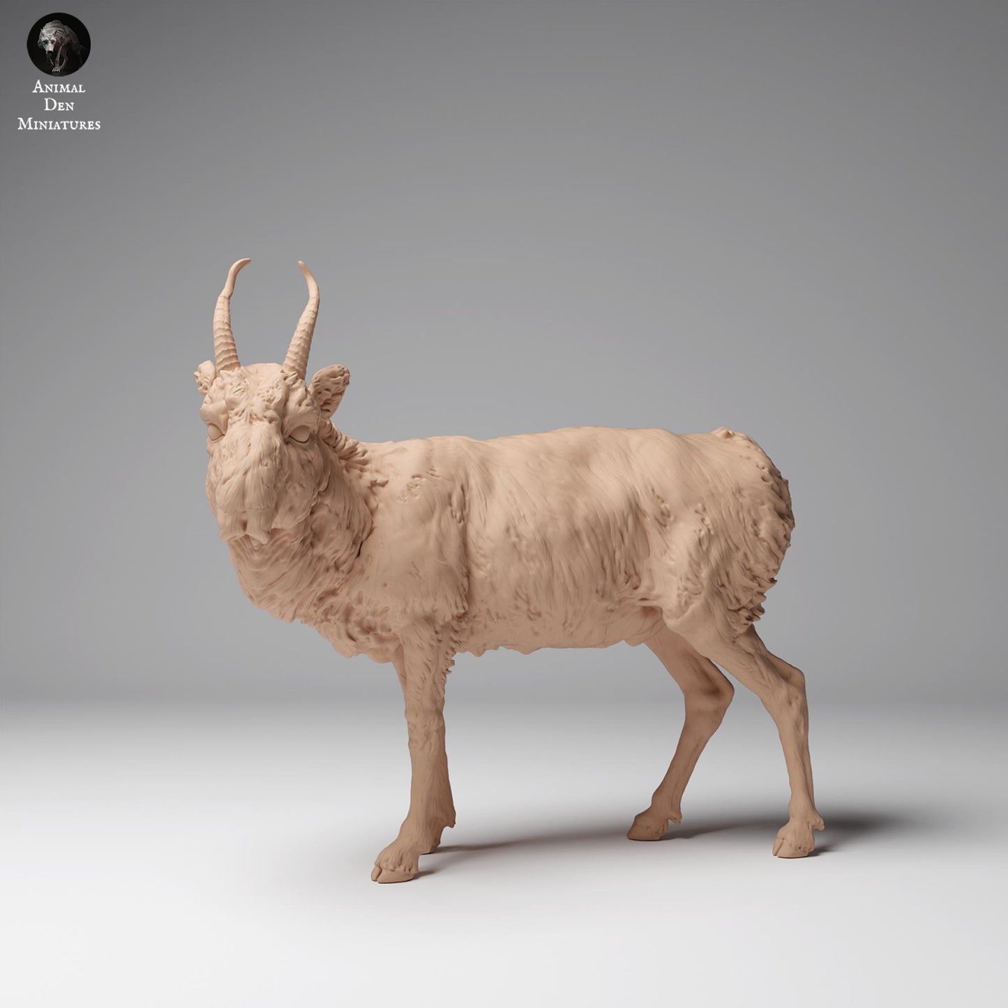 Produktfoto Tier Figur Diorama, Modellbau: 0: Wildtier Figur: Mongolische Saiga Antilope – Männchen (Ref 24_12_10)
