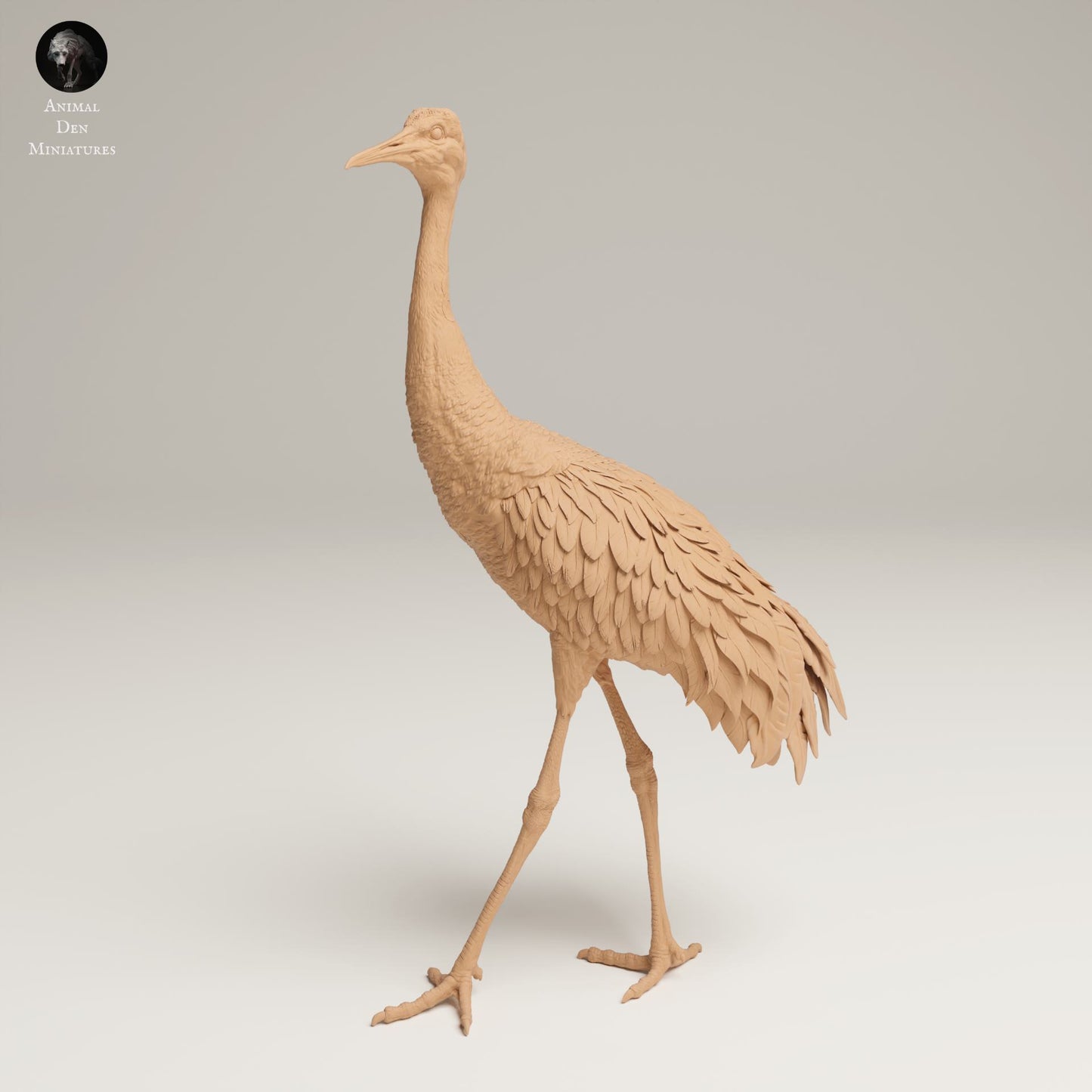Produktfoto Tier Figur Diorama, Modellbau: 0: Wildtier Figur: Großer Kanadakranich – Greater Sandhill Crane (Ref 25_06_11)