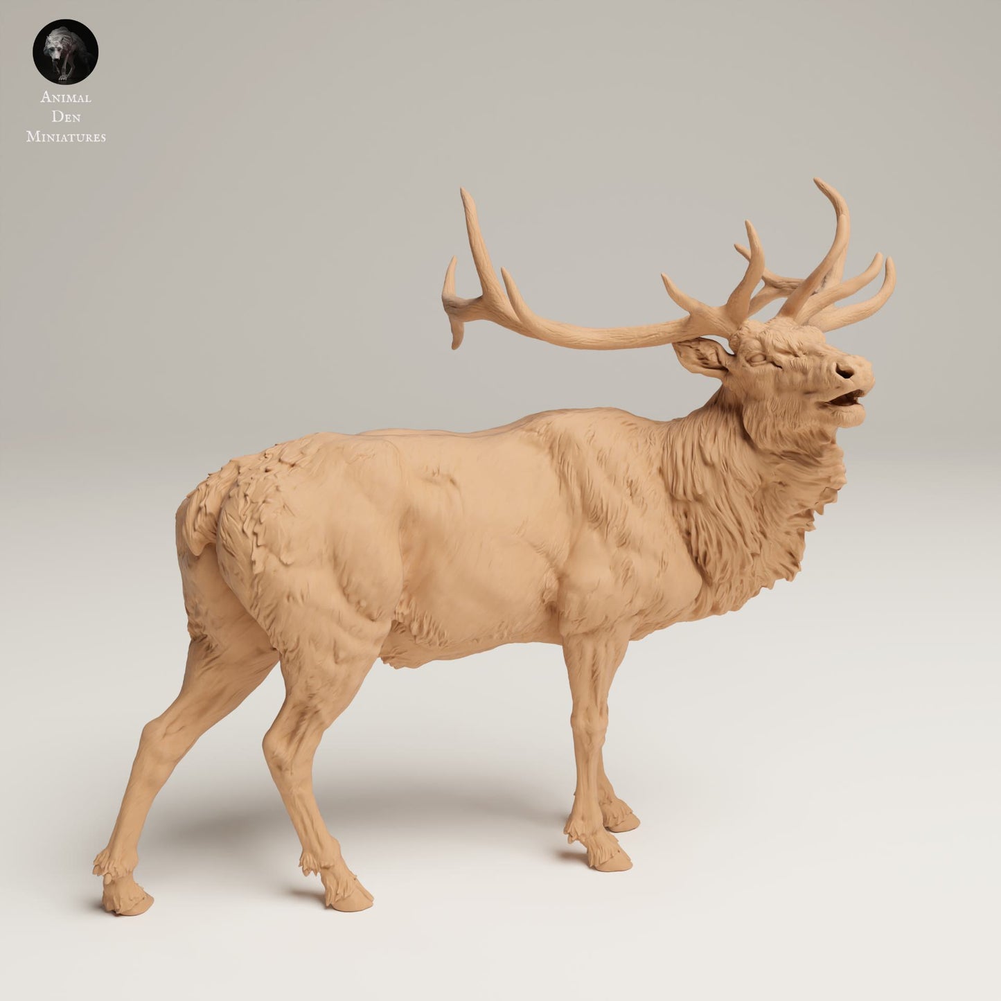 Produktfoto Tier Figur Diorama, Modellbau: 0: Wildtier Figur: Buglender Wapiti – Rocky Mountain (Ref 25_06_04)