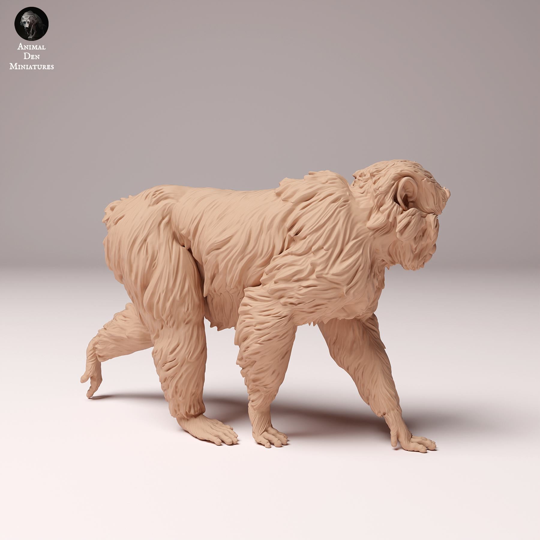 Product photo Animal Figure Diorama, Model Building: 0: Wildlife Figure: Japanese Macaque – Snow Monkey (Ref 24_10_09)