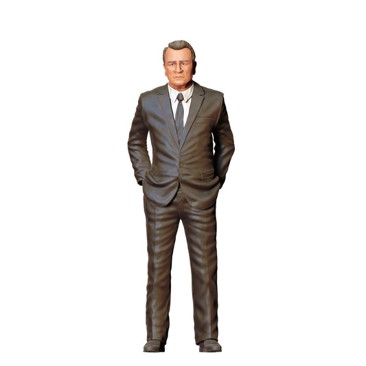Diorama model building product photo 0: Men in black suits 2 (Ref. No. 348)