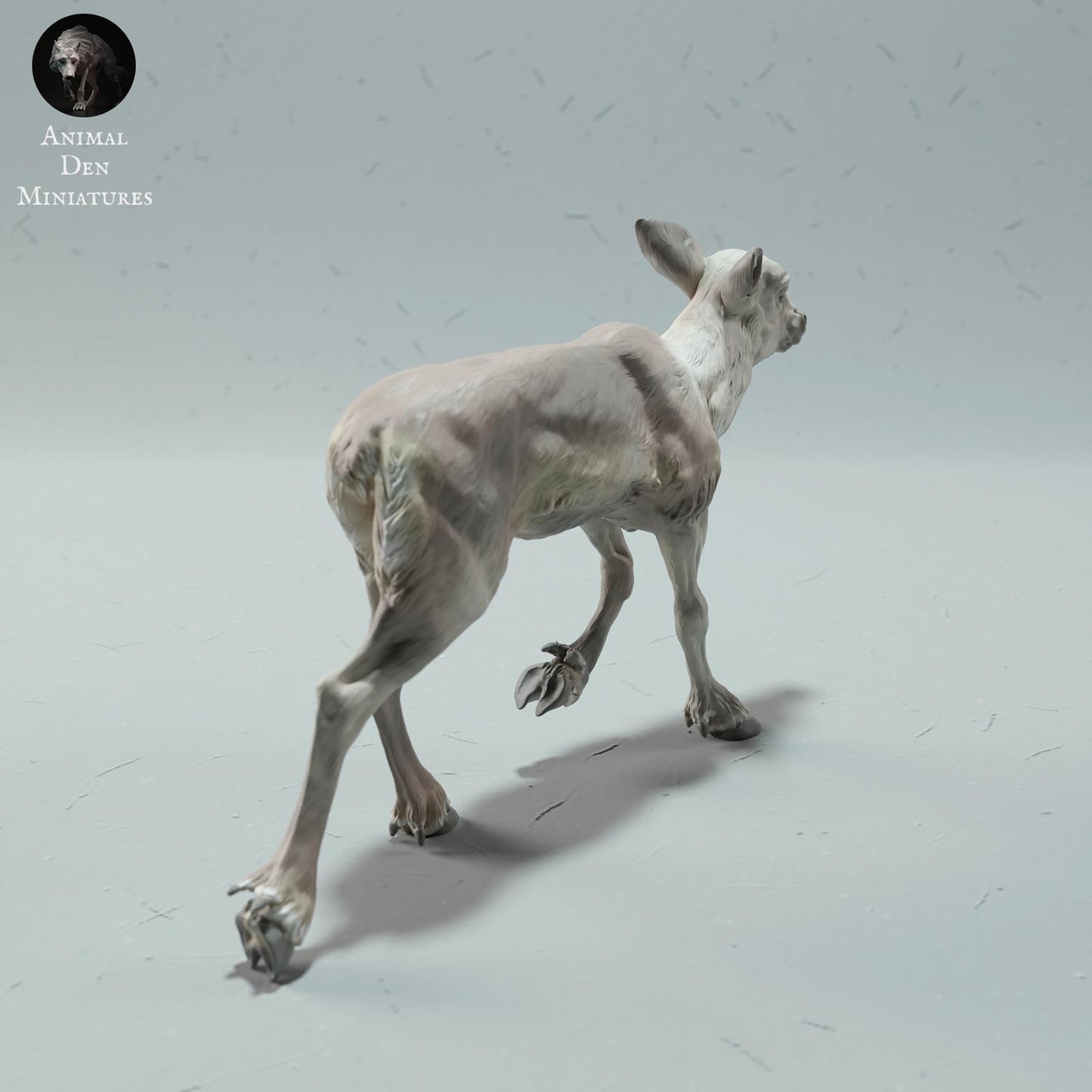 Product photo Animal Figure Diorama, Model Building: 0: Wildlife Figure: Reindeer Calf – Caribou (Ref 01_01_66)