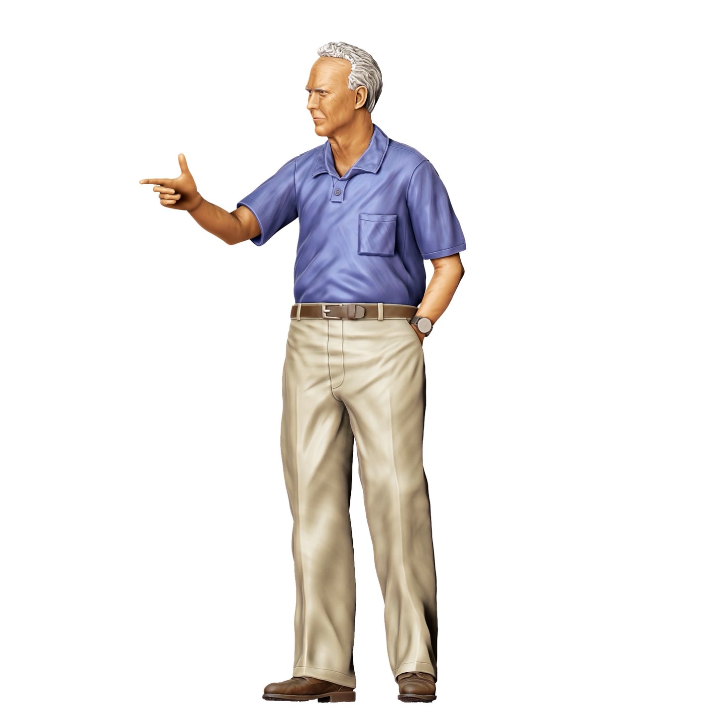 Diorama Model Building Product Photo 0: Old Man - War Veteran (Ref. No. 304)