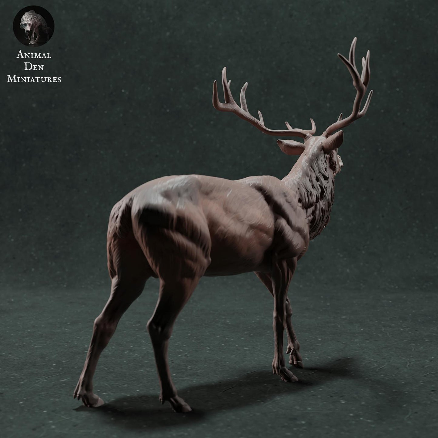 Product photo Animal Figure Diorama, Model Building: 0: Wildlife Figure: Red Deer – Stag (Ref 01_01_72)