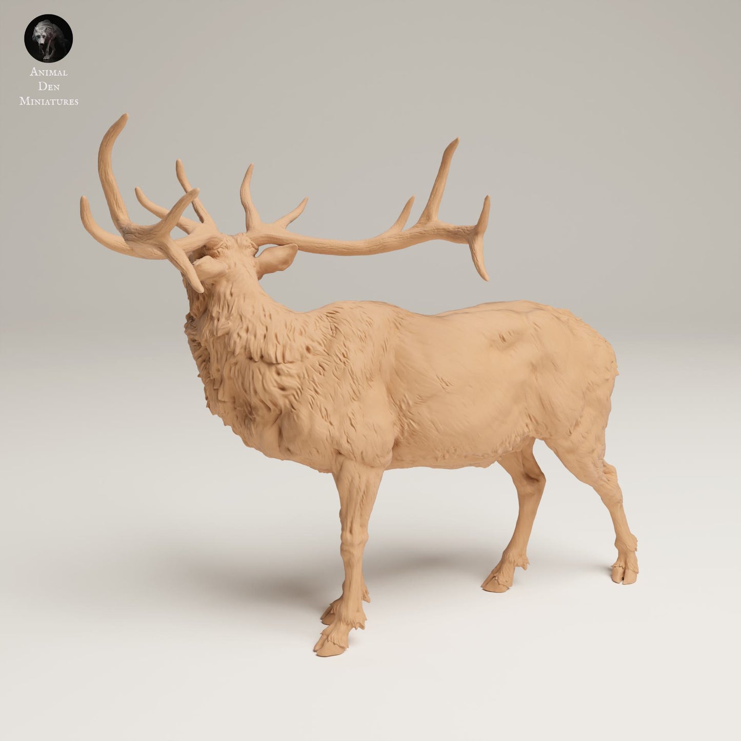 Produktfoto Tier Figur Diorama, Modellbau: 0: Wildtier Figur: Buglender Wapiti – Rocky Mountain (Ref 25_06_04)