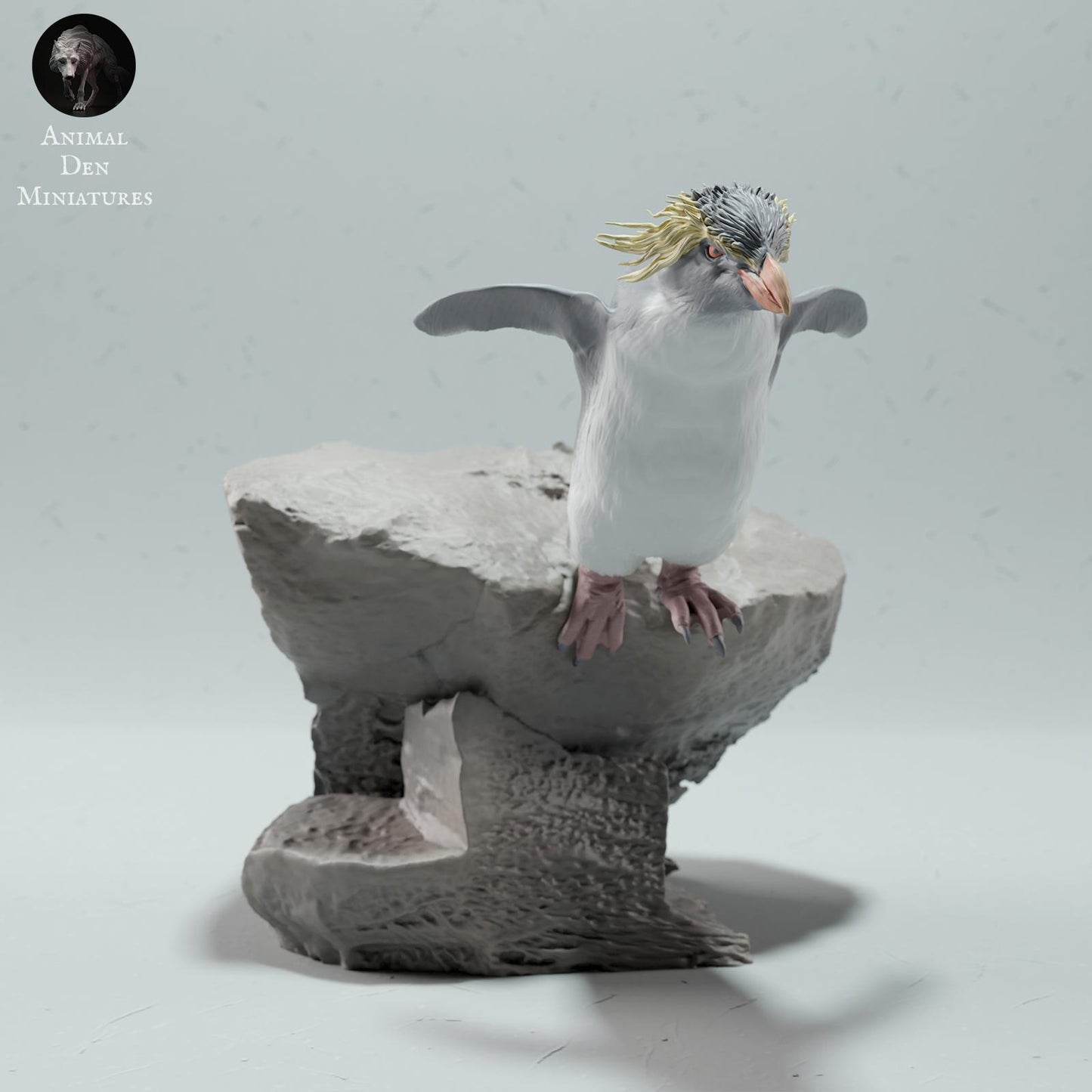 Product photo Animal Figure Diorama, Model Building: 0: Sea Animal Figure: Rockhopper Penguin – Rockhopper (Ref 01_01_63)