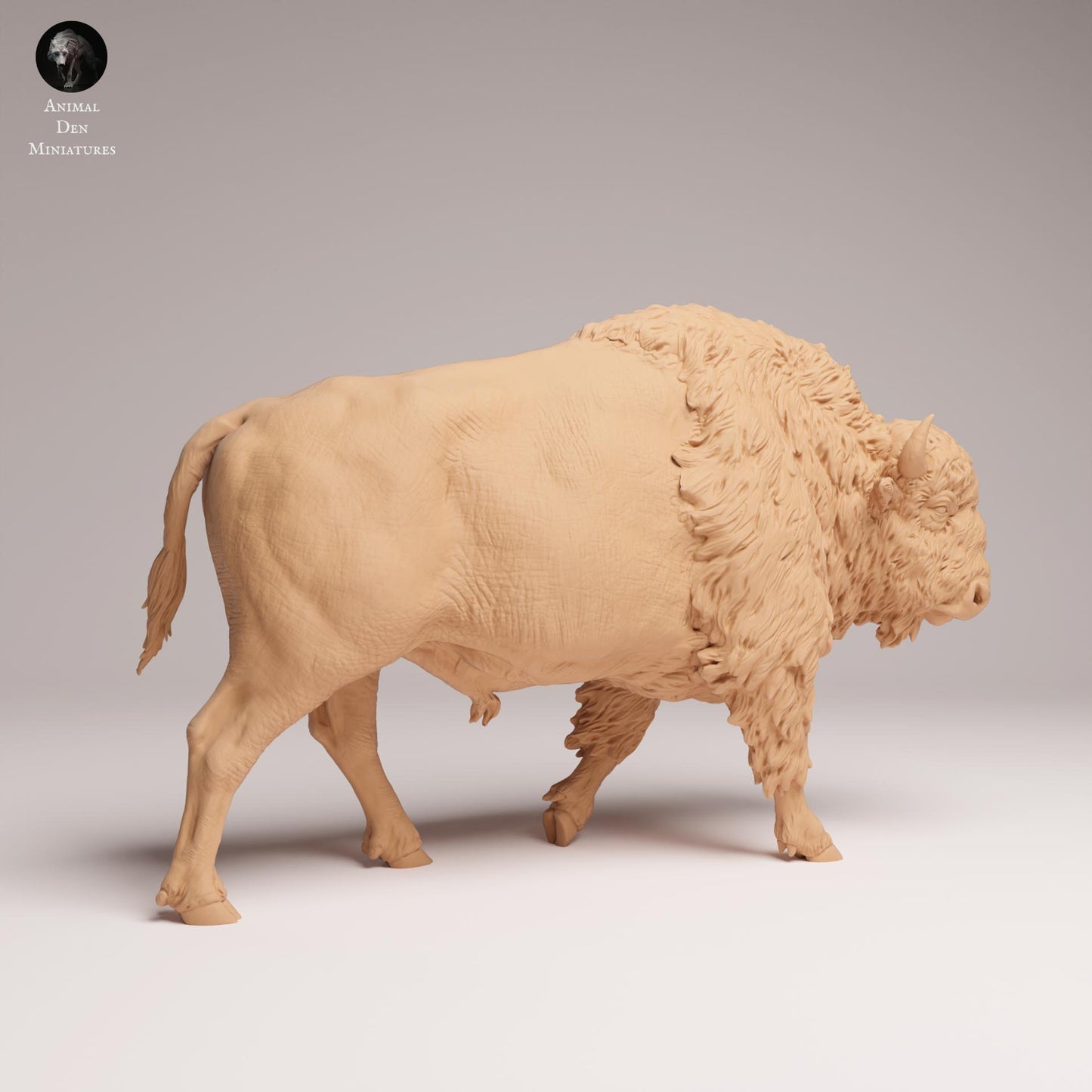 Product photo Animal Figure Diorama, Model Building: 0: Wildlife Figure: American Bison Bull – Prairie Colossus (Ref 25_09_12)