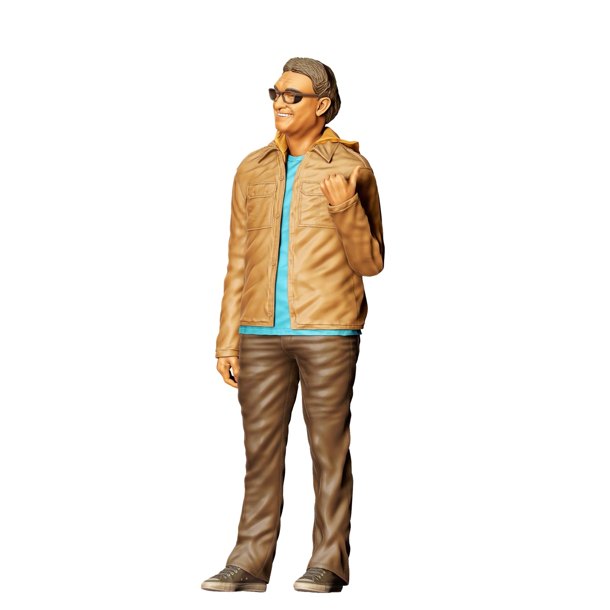 Diorama model building product photo 0: Scientist from Nerd WG C - (Ref. No. 377)