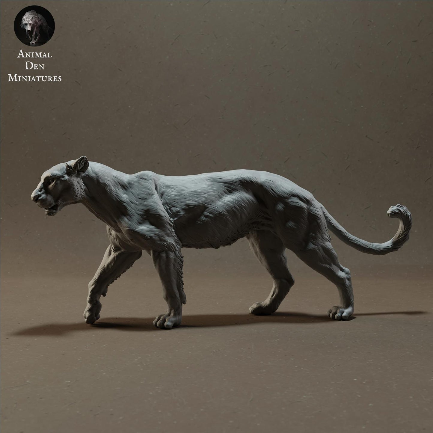 Product photo Animal Figure Diorama, Model Building: 0: Wild Animal Figure: African Leopard – Savanna Animals (Ref 01_01_59)