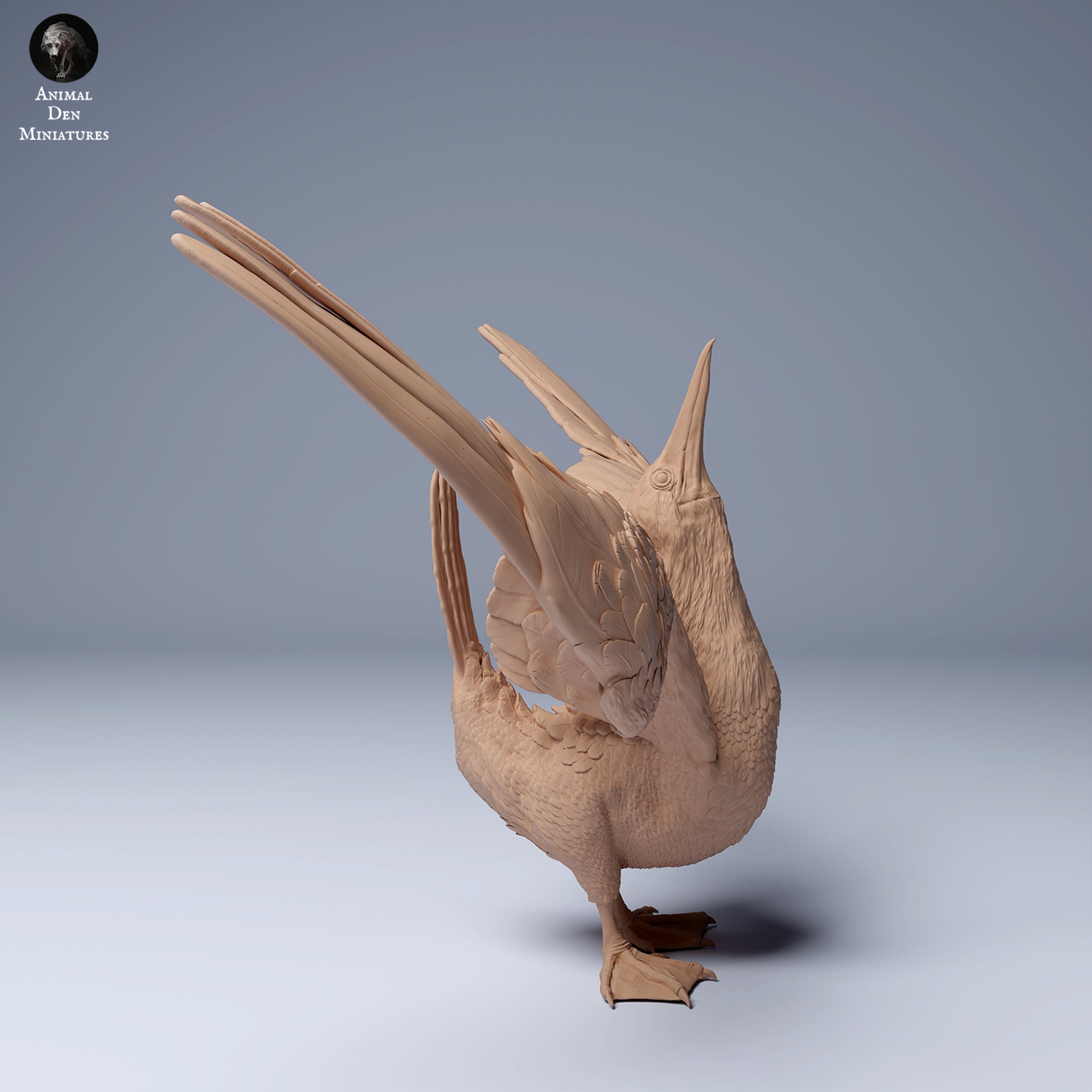 Product photo Animal Figure Diorama, Model Building: 0: Sea Creature Figure: Blue-footed Booby – Dancing Pose (Ref 24_08_08)