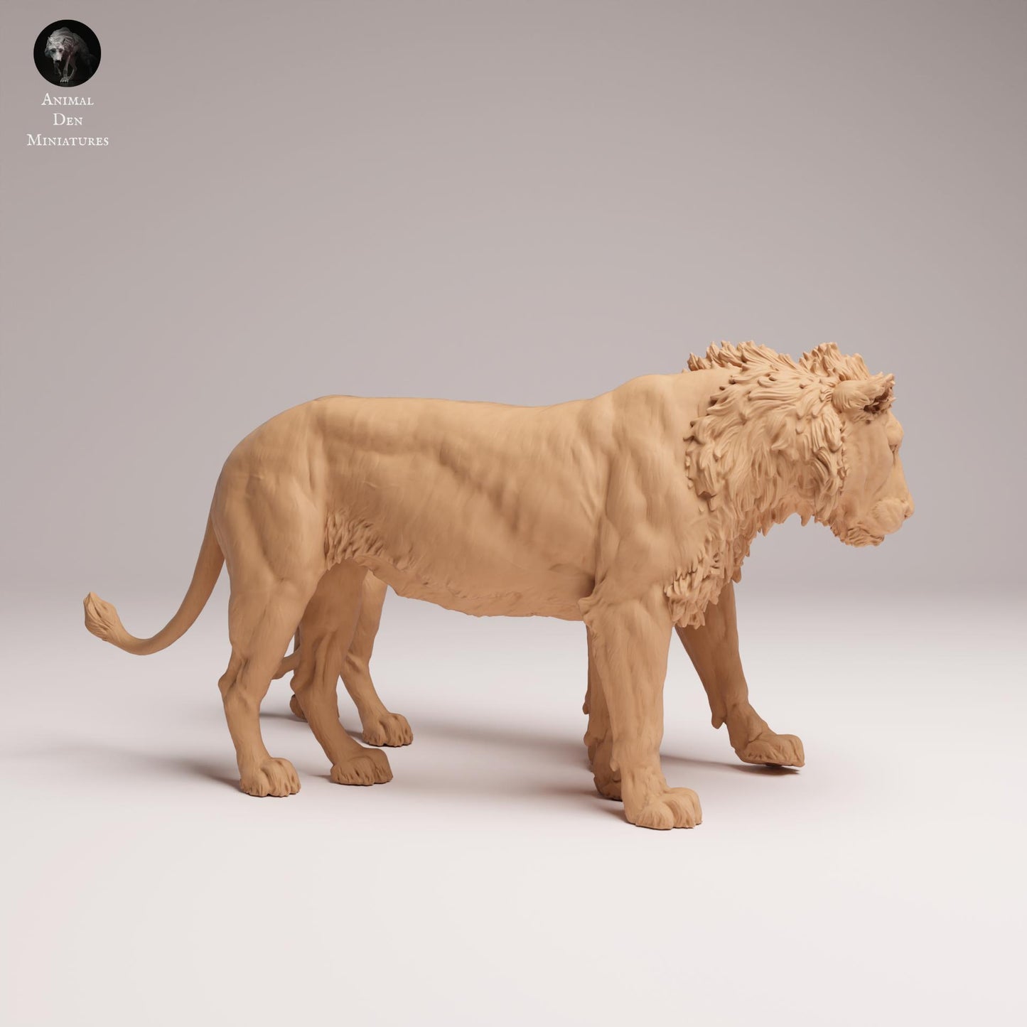 Product photo Animal Figure Diorama, Model Building: 0: Wild Animal Figure: cuddling lions – cubs (Ref 25_08_02)
