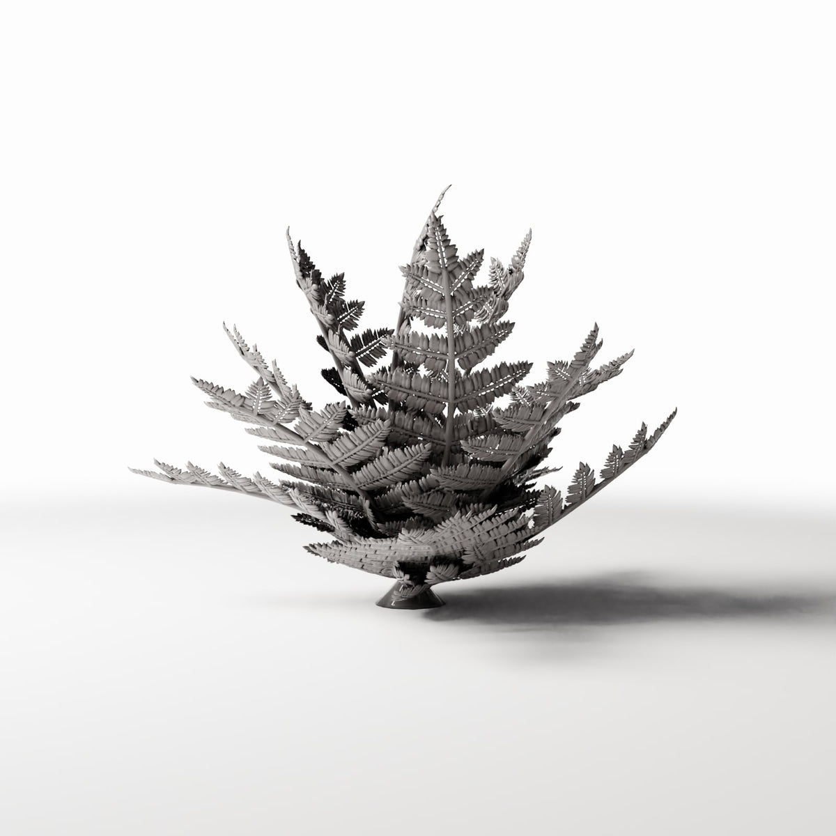 Diorama model-building product photo 3: Diorama plants: fern plant with fronds (Ref. 457D)