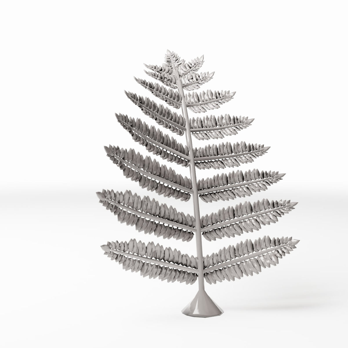 Diorama Model-Making Product Photo 3: Diorama Plants: Fern Plant with Fronds (Ref. 461D)