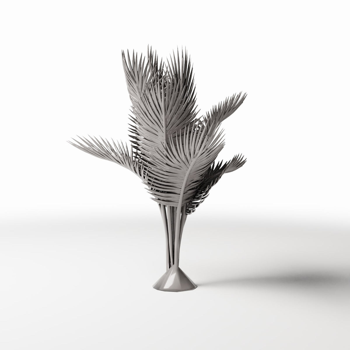 Diorama model-making product photo 3: Diorama plants: Sago palm with base (Ref. 470D)