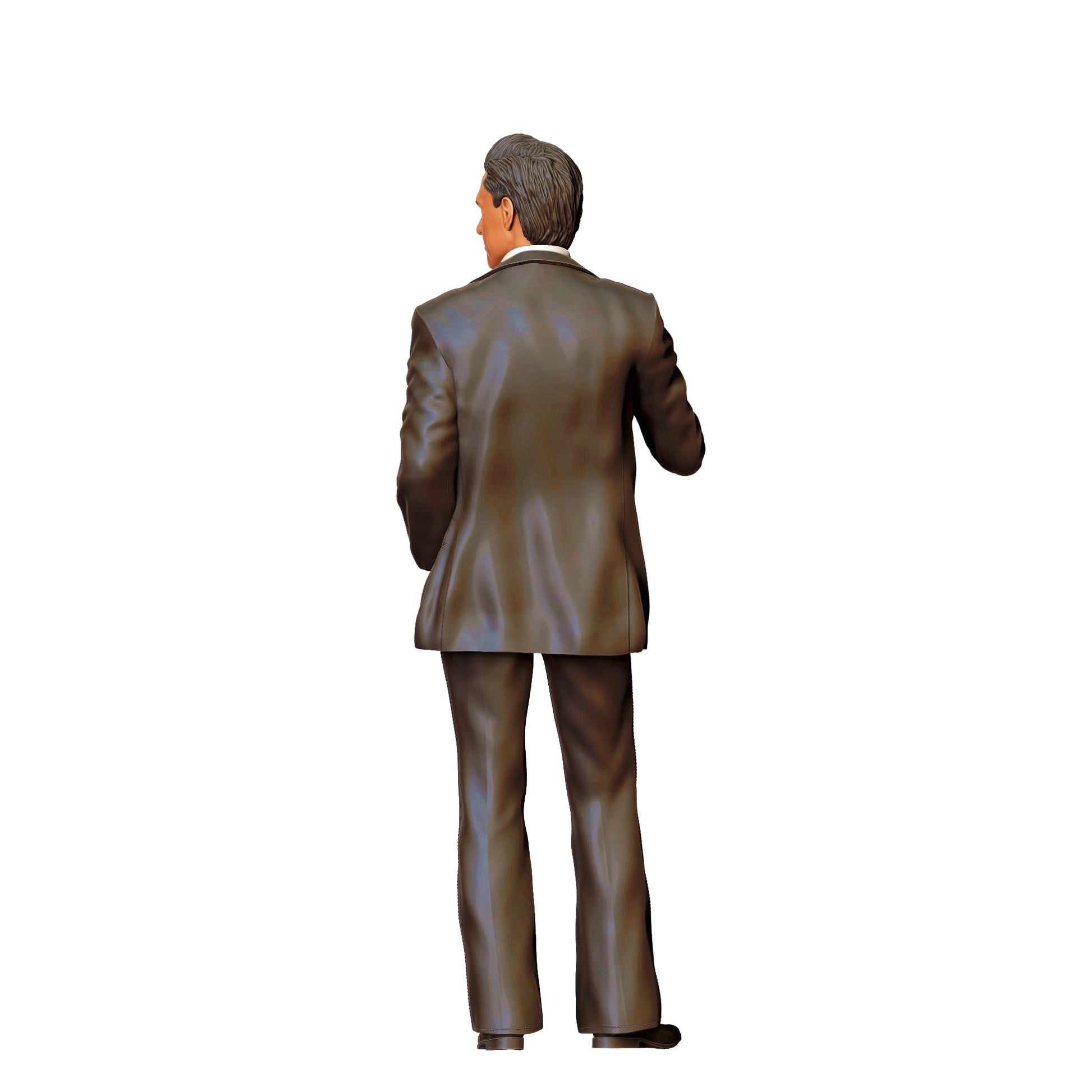Diorama Model Building Product Photo 0: Secret Agent in Suit with Pistol E (Ref. No. 370)
