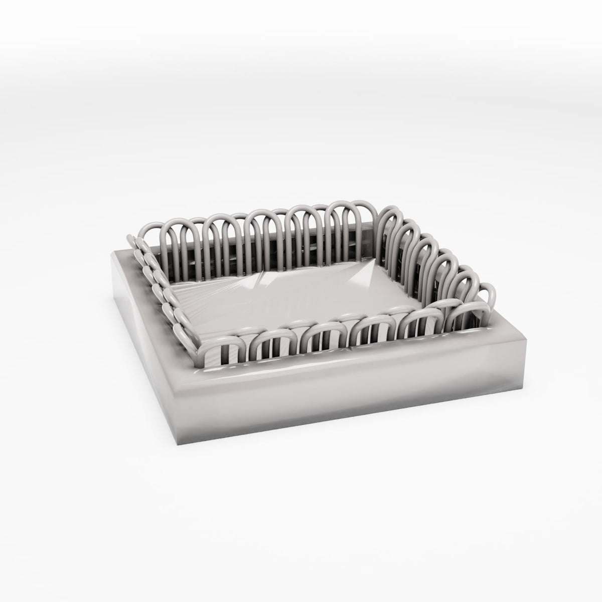 Diorama model-building product photo 3: City diorama: Square street tree pit with protective grate (Ref. 509D)