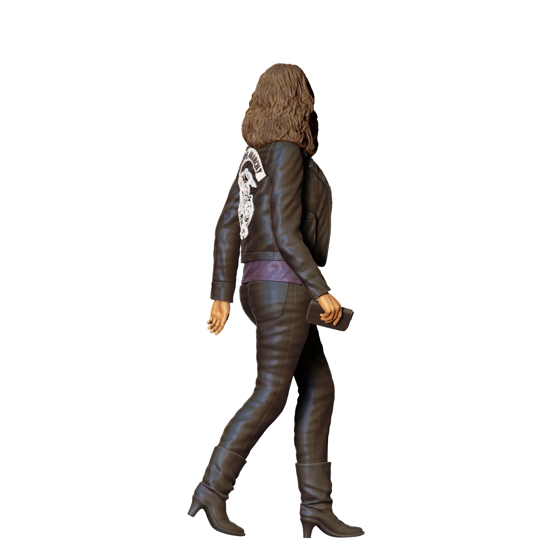 Diorama model building product photo 0: Member of a motorcycle gang - Biker 5 (Ref. No. 361)