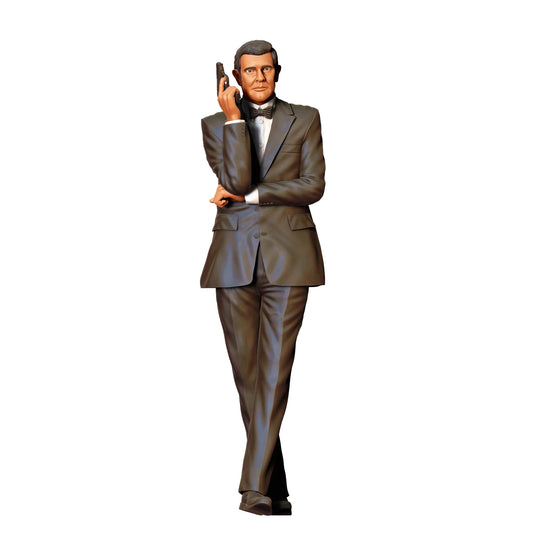 Diorama model building product photo 0: Secret agent with suit and pistol A (Ref. No. 366)