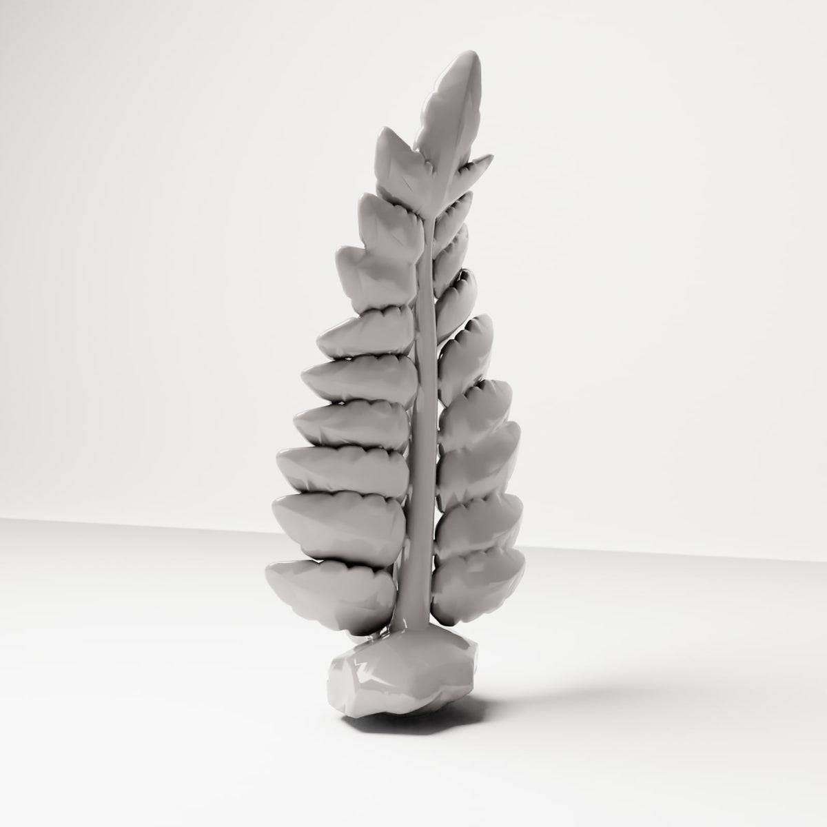 Diorama model-making product photo 3: Diorama plant: fern as a miniature plant (Ref. 66D)