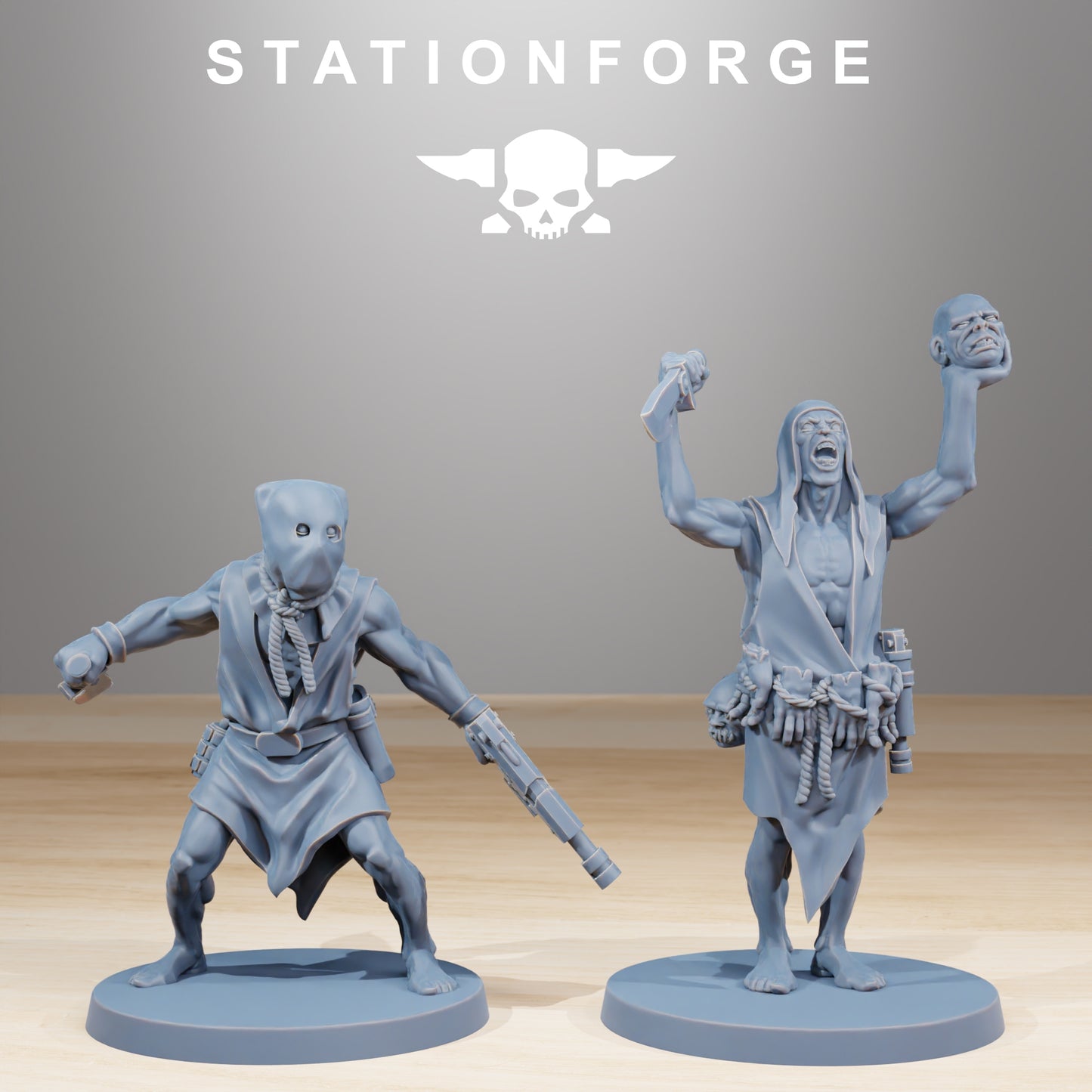 Product photo Tabletop 28mm The Printing Goes Ever On (TPGEO) 0: Corrupted Guard Fanatics