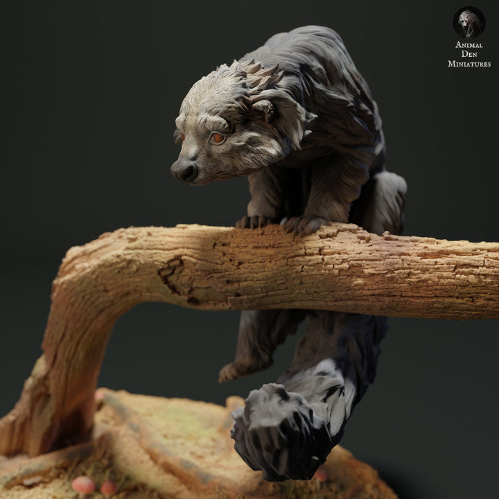 Product photo animal figure Animal Den Miniatures 2: Wild animal figure: Binturong - climbing (23_05_07)