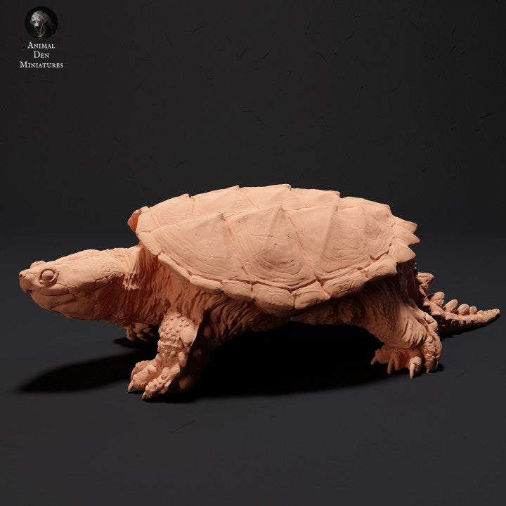 Product photo Animal Figure Diorama, Model Building: 0: Walking Snapping Turtle: Animals of the North