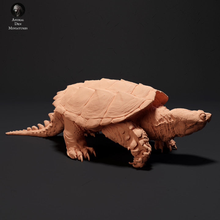 Product photo Animal Figure Diorama, Model Building: 0: Walking Snapping Turtle: Animals of the North