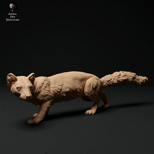 Product photo Animal Figure Diorama, Model Building: 0: Pine Marten: Animals from Europe