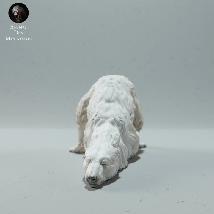 Produktfoto Tierfigur Animal Den Miniatures 4: Arktis Tierfigur: Eisbär - sich kratzend (23_01_08)