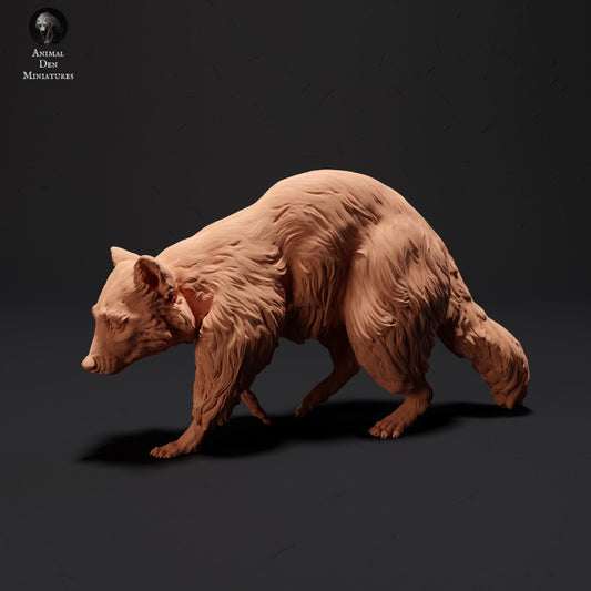 Product photo Animal Figure Diorama, Model Building: 0: Walking Raccoon: Animals of the North