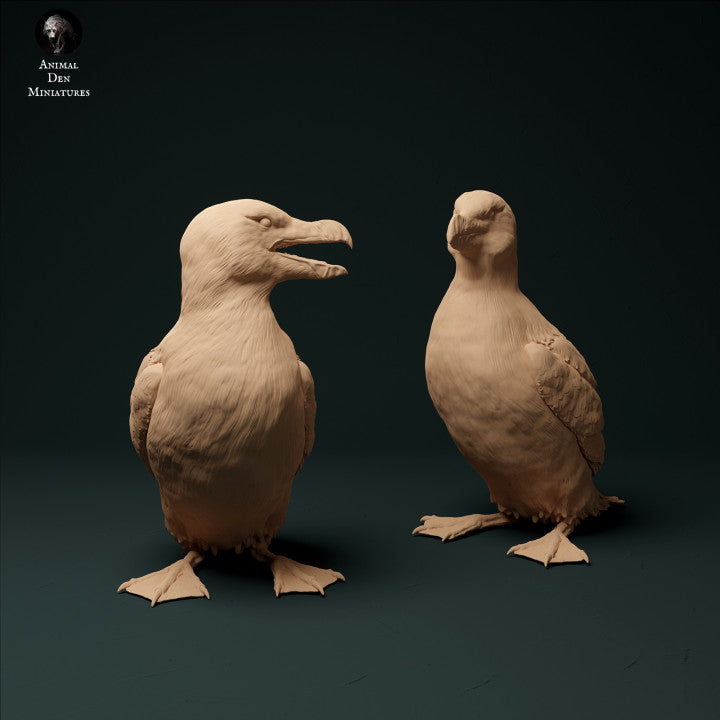 Produktfoto Tier Figur Diorama, Modellbau: 0: Tordalk/ Razorbills (2 Stück): Tiere von der Küste