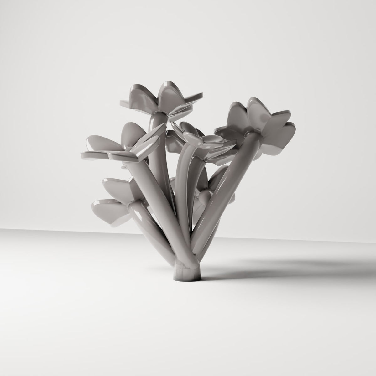 Diorama model-making product photo 3: Diorama plants: flowering Oxalis clover (Ref. 72D)