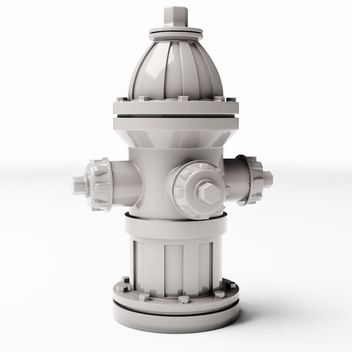 Diorama model-building product photo 3: Street Diorama: Type A Fire Hydrant (Ref. 741D)