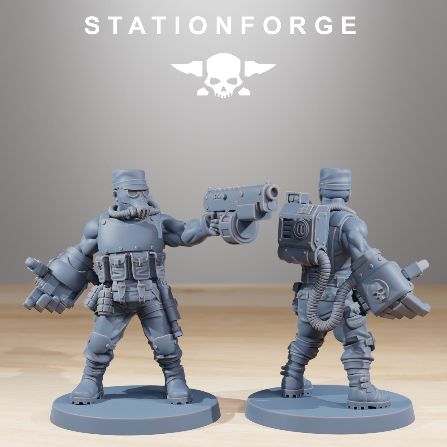 Produktfoto Tabletop 28mm The Printing Goes Ever On (TPGEO) 0: GrimGuard Hunters