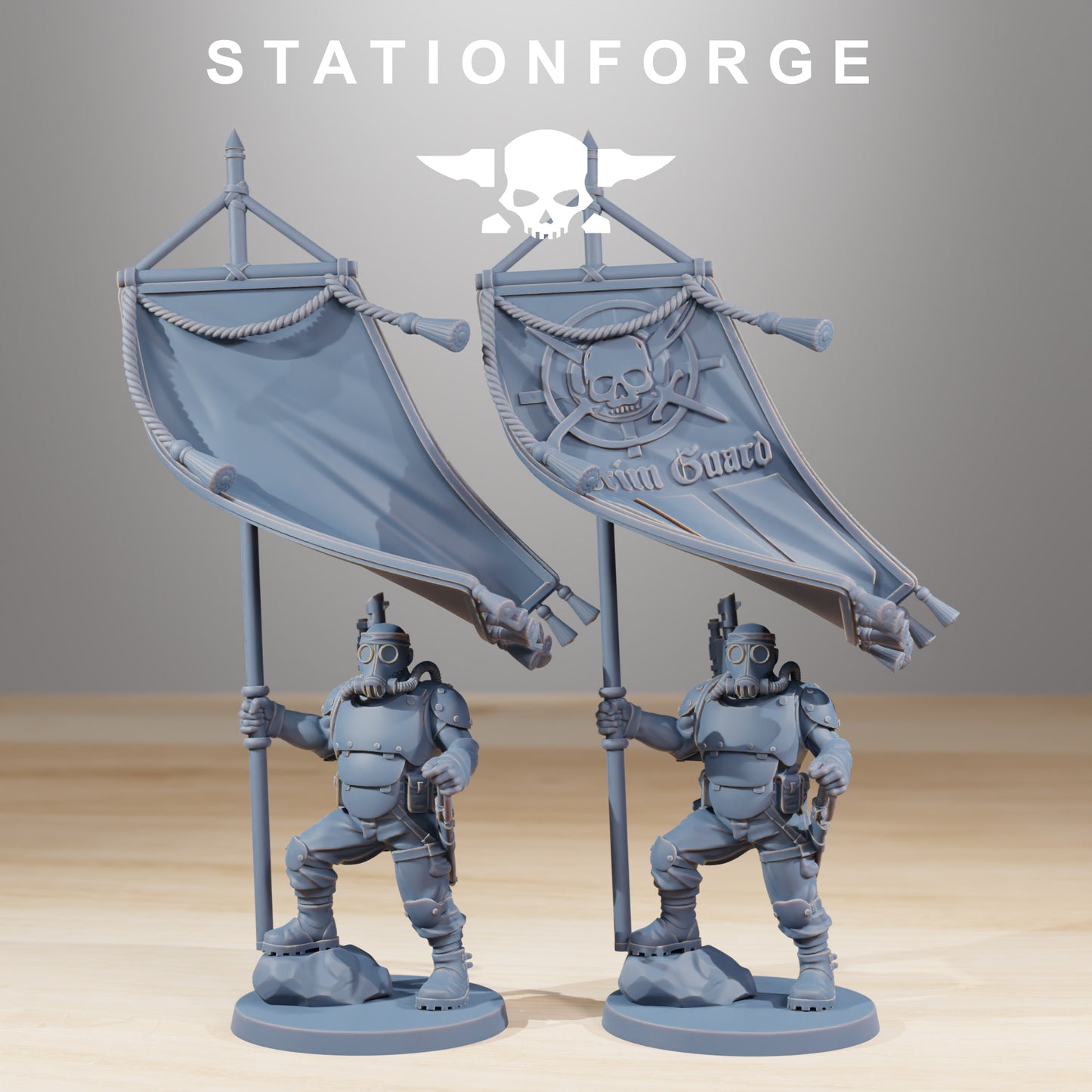 Produktfoto Tabletop 28mm The Printing Goes Ever On (TPGEO) 0: GrimGuard Hunters