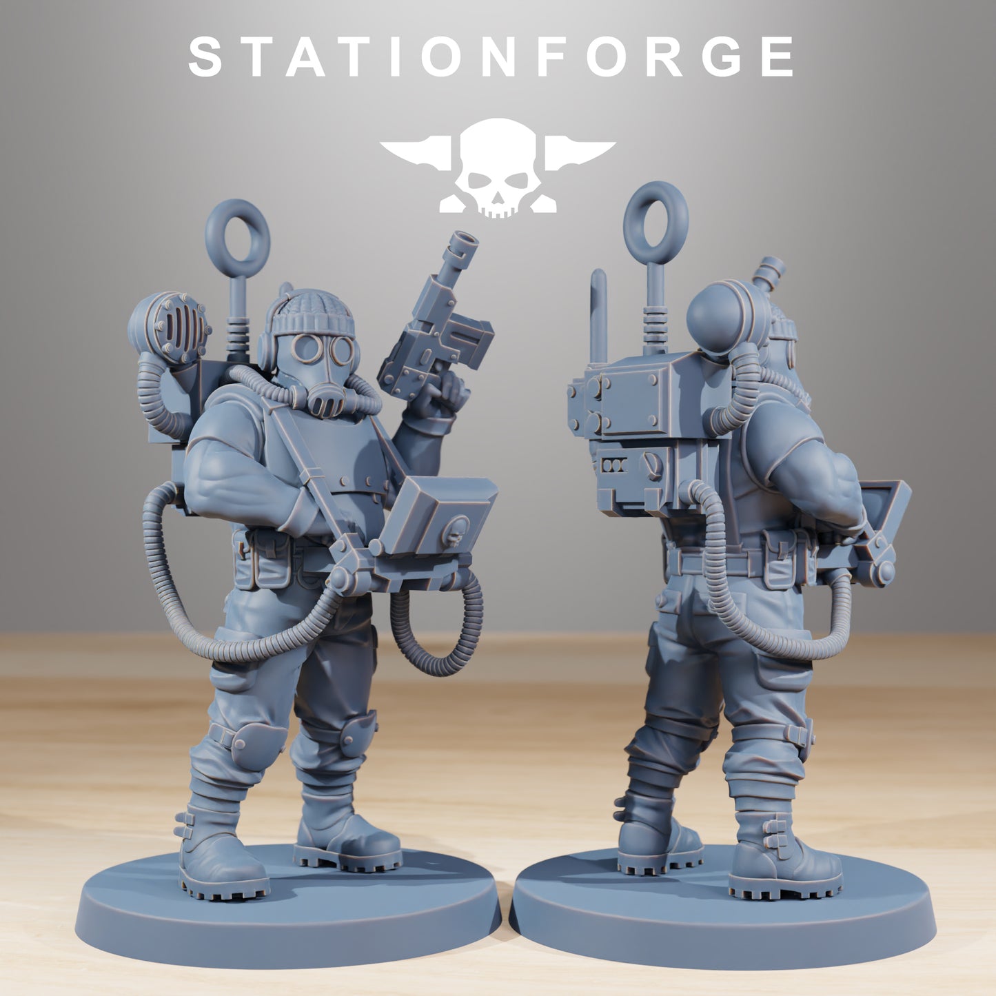 Produktfoto Tabletop 28mm The Printing Goes Ever On (TPGEO) 0: GrimGuard Hunters