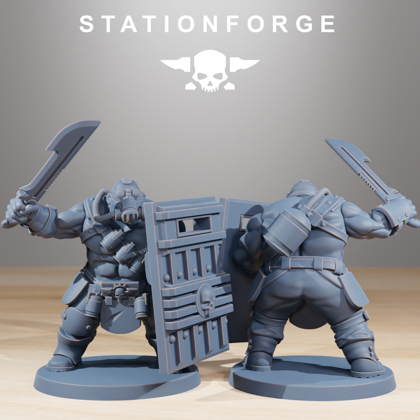 Produktfoto Tabletop 28mm The Printing Goes Ever On (TPGEO) 0: GrimGuard Hunters
