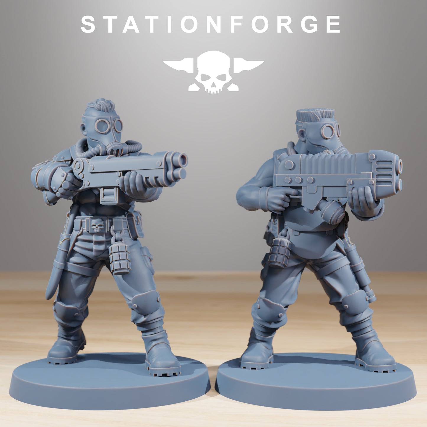 Produktfoto Tabletop 28mm The Printing Goes Ever On (TPGEO) 0: GrimGuard Hunters