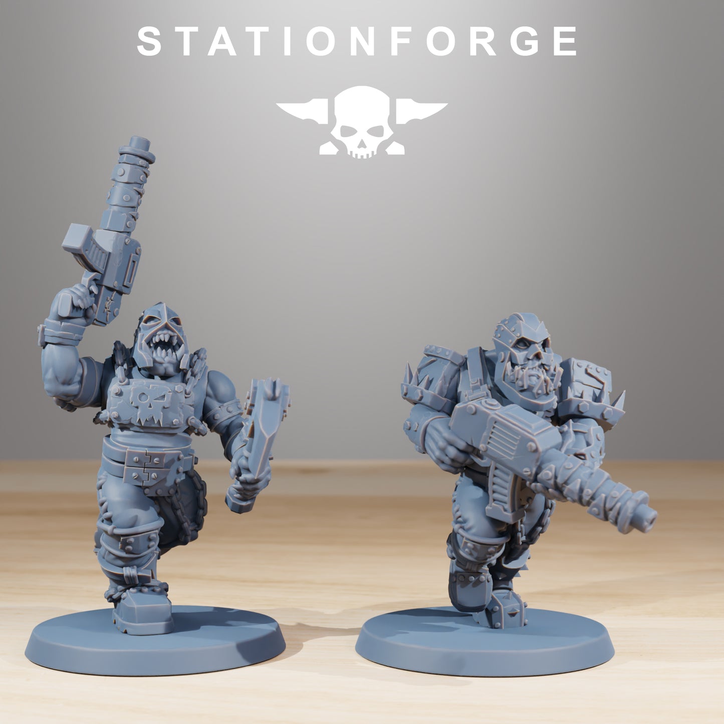 Product photo Tabletop 28mm The Printing Goes Ever On (TPGEO) 0: Orkaz Berserkers