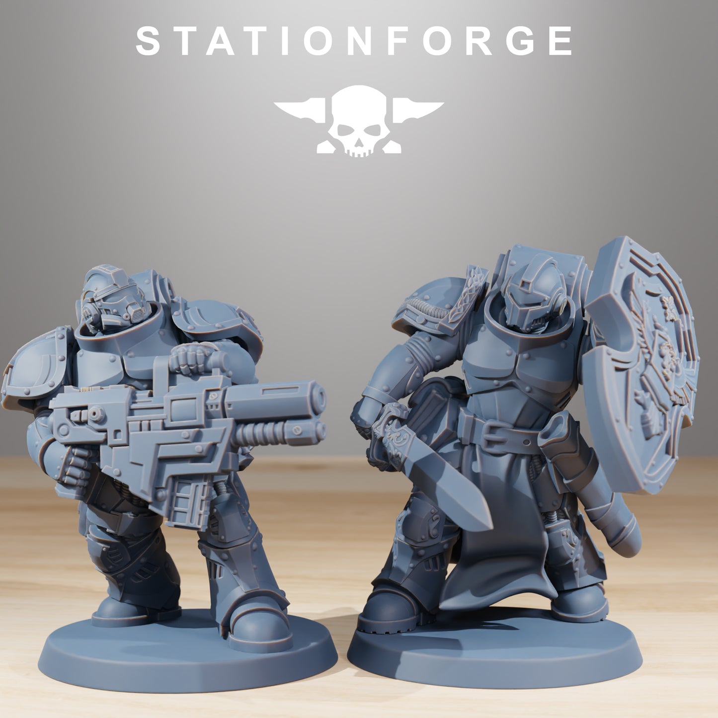 Produktfoto Tabletop 28mm The Printing Goes Ever On (TPGEO) 0: Socratis Knights