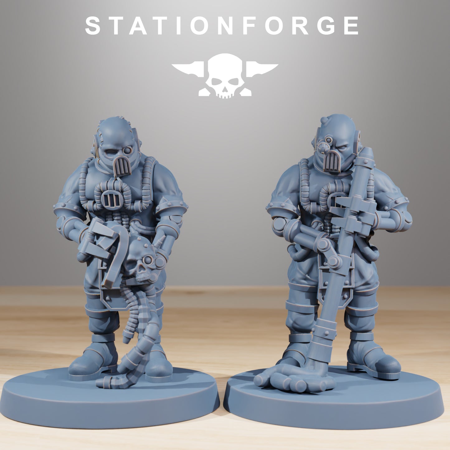 Produktfoto Tabletop 28mm The Printing Goes Ever On (TPGEO) 0: Scavenger Cyborgs