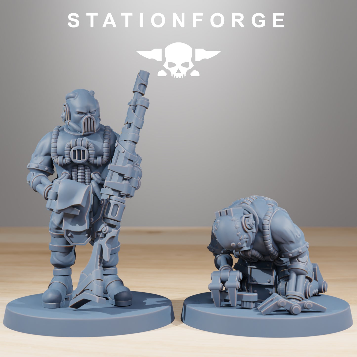 Produktfoto Tabletop 28mm The Printing Goes Ever On (TPGEO) 0: Scavenger Cyborgs