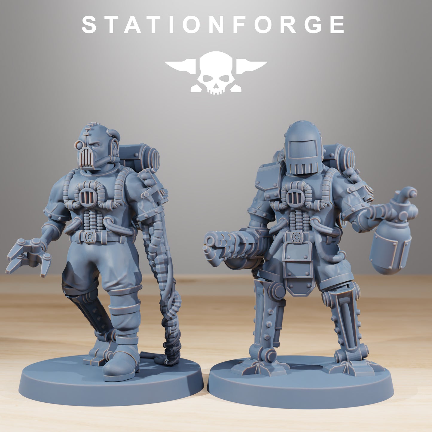 Produktfoto Tabletop 28mm The Printing Goes Ever On (TPGEO) 0: Scavenger Cyborgs