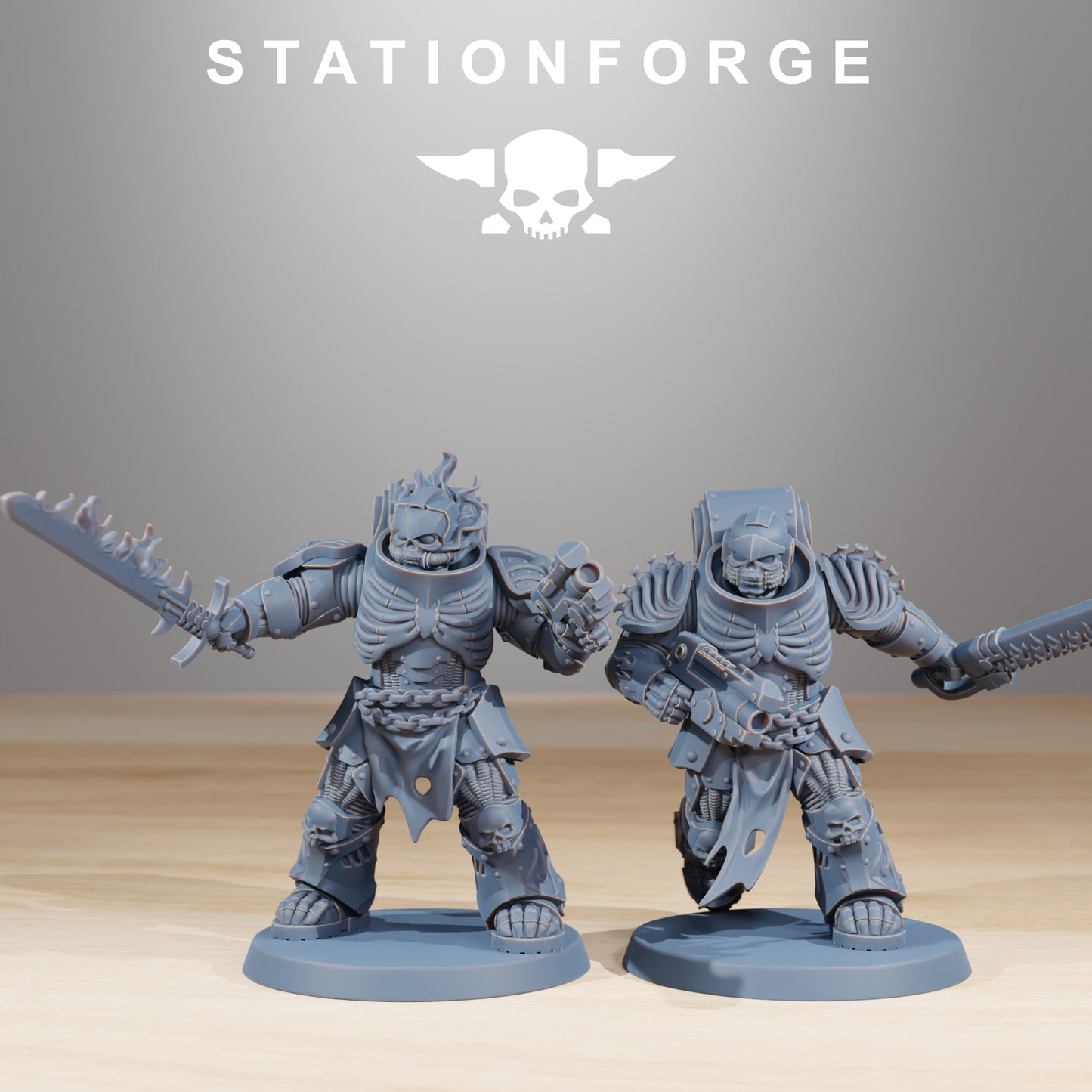 Produktfoto Tabletop 28mm The Printing Goes Ever On (TPGEO) 0: Socratis Doom Reapers