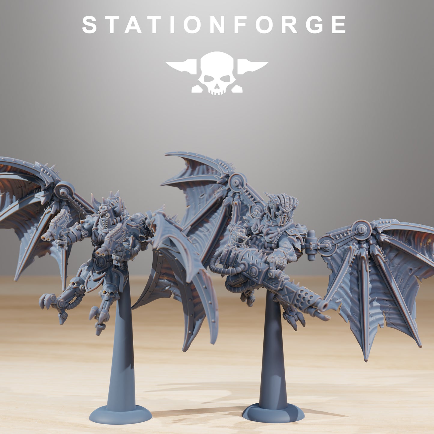 Product photo Tabletop 28mm The Printing Goes Ever On (TPGEO) 0: Pythonicus Flyers