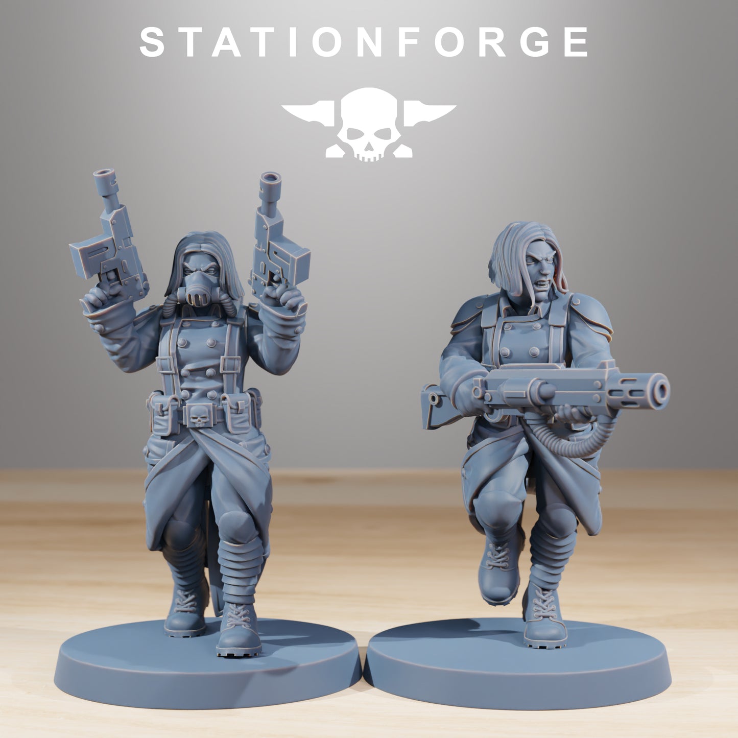 Product photo Tabletop 28mm The Printing Goes Ever On (TPGEO) 0: GrimGuard Sisters of War