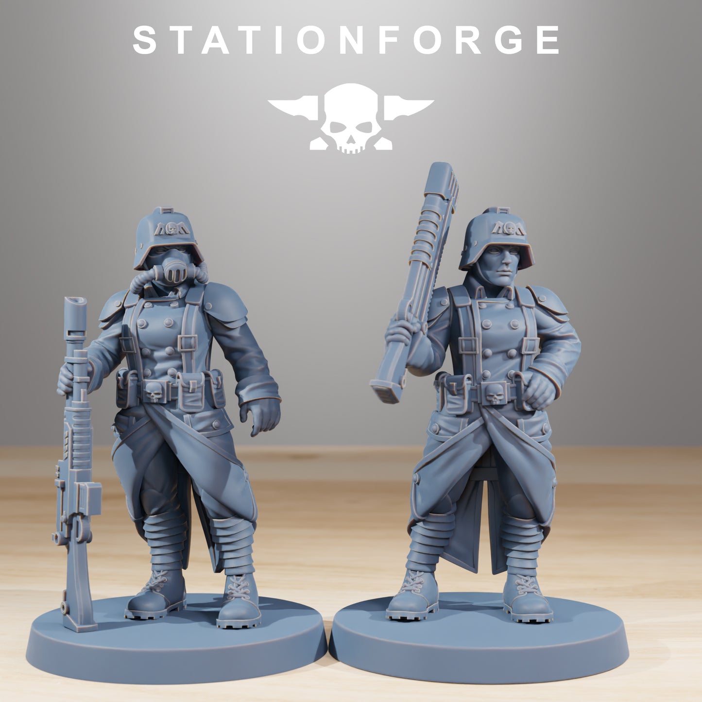 Product photo Tabletop 28mm The Printing Goes Ever On (TPGEO) 0: GrimGuard Sisters of War
