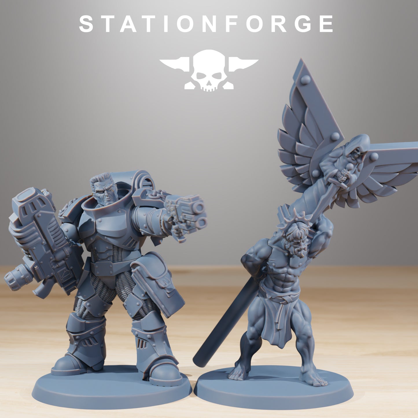 Product photo Tabletop 28mm The Printing Goes Ever On (TPGEO) 0: Socratis Reinforcers