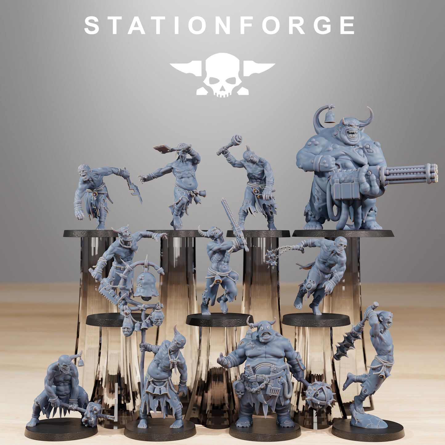 Produktfoto Tabletop 28mm The Printing Goes Ever On (TPGEO) 0: Corrupted Guard Walkers