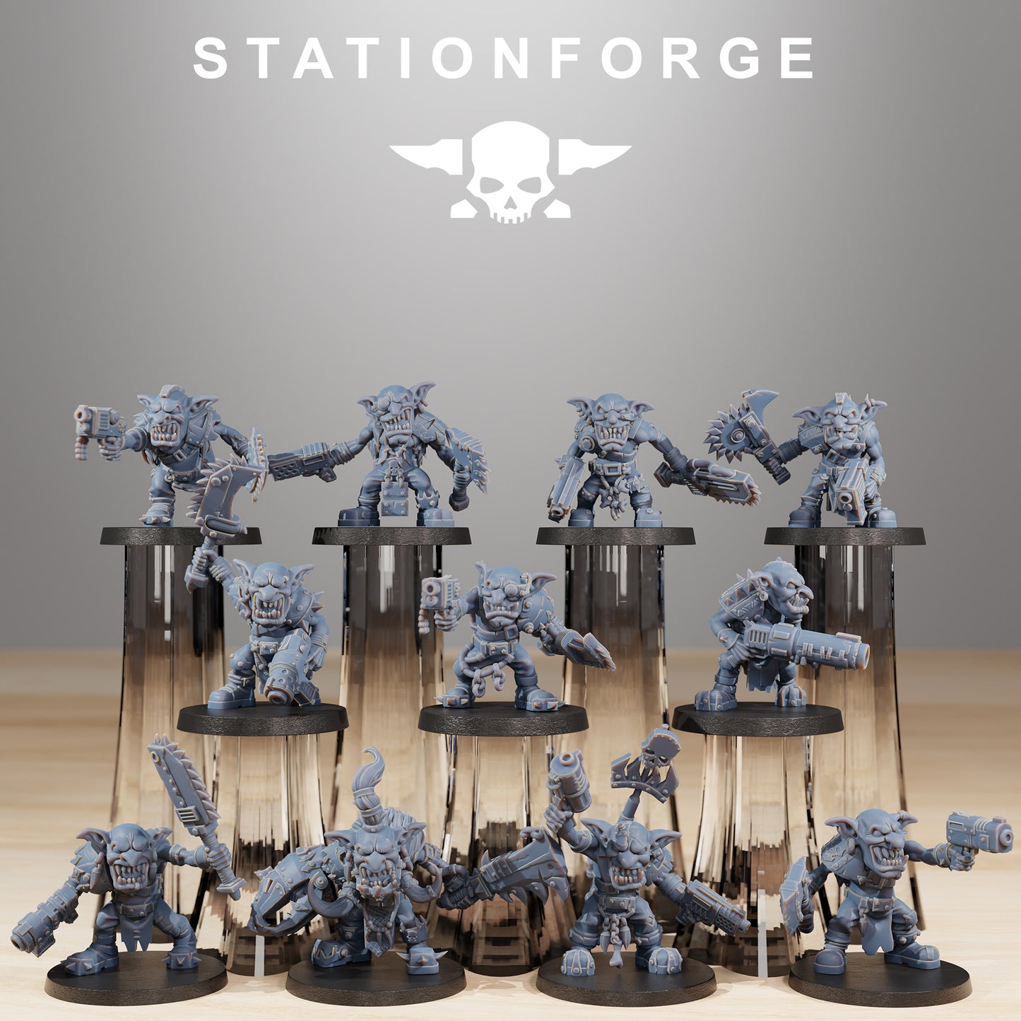 Product photo Tabletop 28mm The Printing Goes Ever On (TPGEO) 0: Gobs Berserkers
